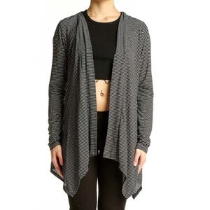 BOBEAU DRAPED CARDIGAN WRAP